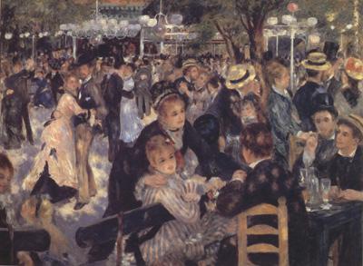 Pierre-Auguste Renoir Dance at the Moulin de la Galette (nn02) oil painting image